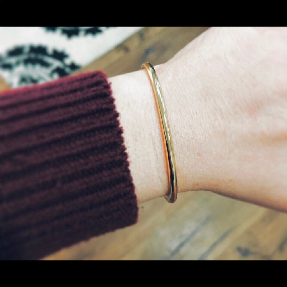 14k yellow gold filled cuff